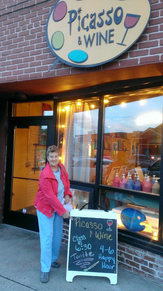 Here Is Why I Love Living In Reno Painting and Wine! Or is it Wine and